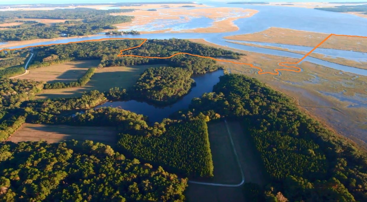 Wilson Point Aerial 1 - with boundary